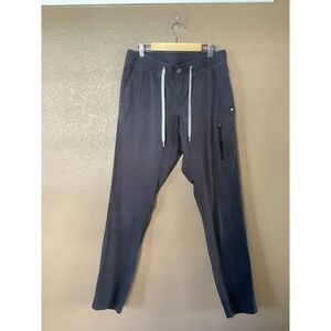 Vuori Women's Gray Ripstop Drawstring Hiking climbing Pants Sz S